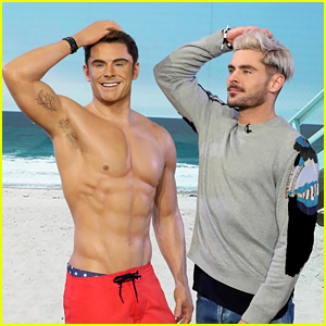 Zac Efron Compares Abs with His Wax Figure on 'Ellen' (Video)