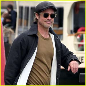 Brad Pitt Visits Venice During His Downtime!