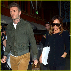 David & Victoria Beckham Travel from Paris to London By Train