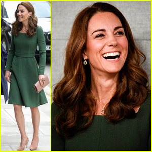 Kate Middleton Makes Official Royal Visit as Everyone Awaits Meghan Markle's Royal Baby News