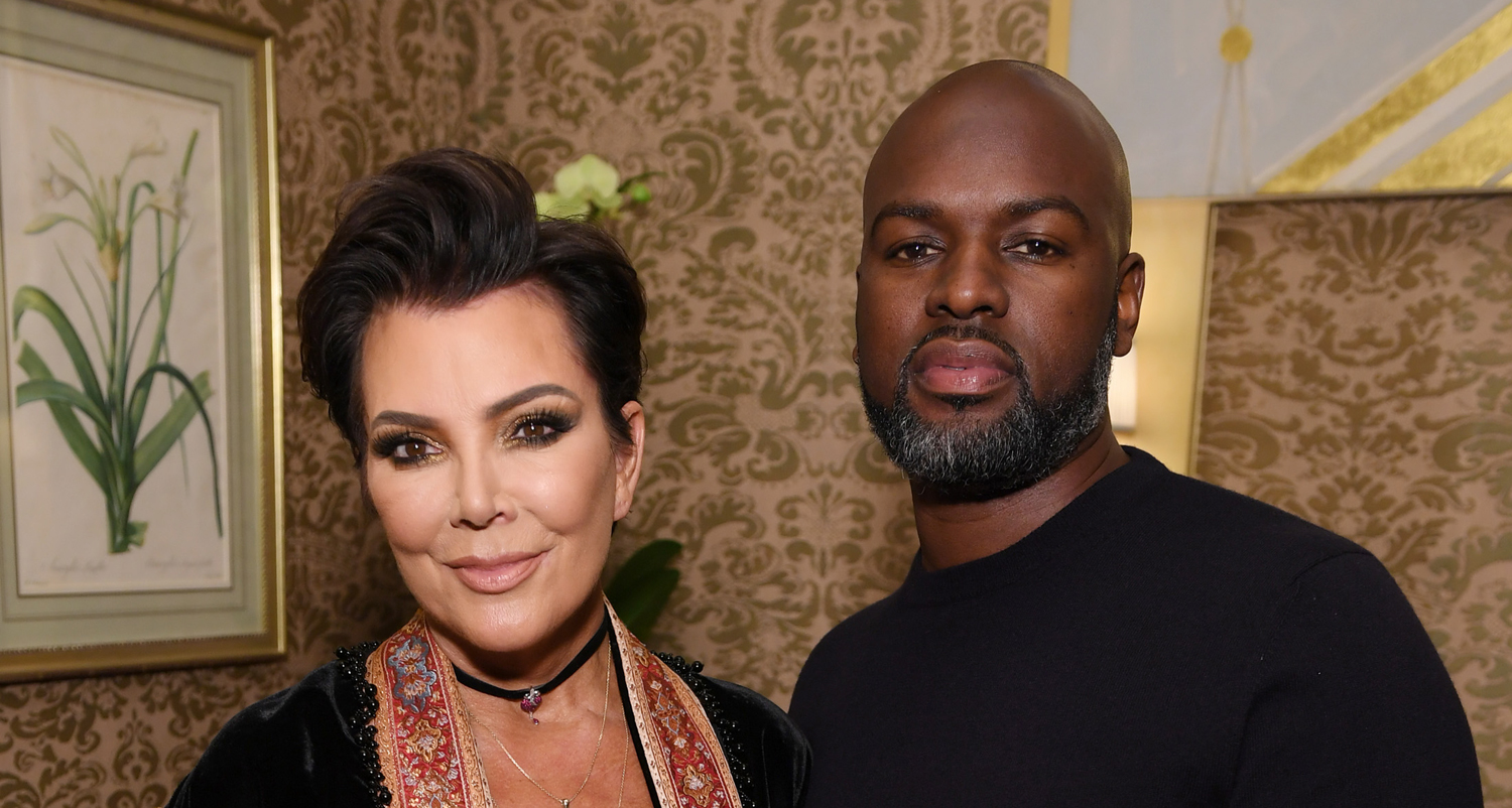 Kris Jenner & Corey Gamble Couple Up for Harper’s Bazaar Party Corey