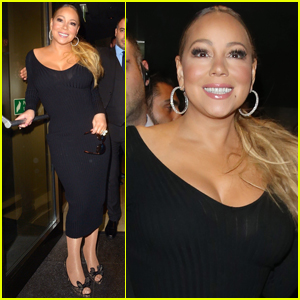 Mariah Carey Steps Out After 'Caution World Tour' Show in London!