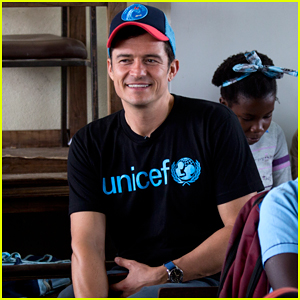 Orlando Bloom Visits Children Displaced by Cyclone Idai in Mozambique
