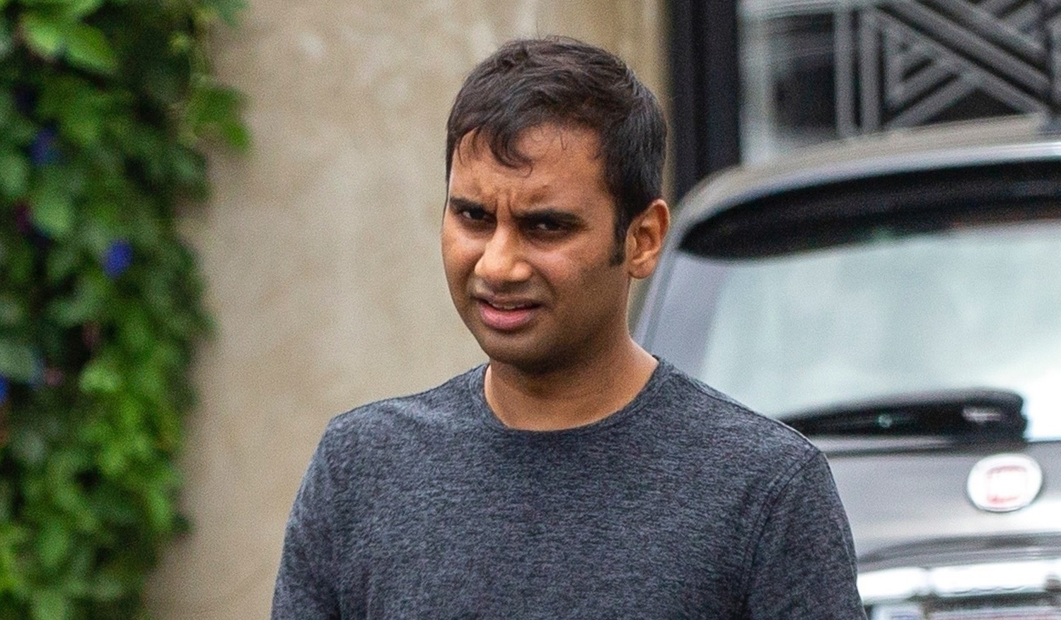 Aziz Ansari Kicks Off His Day at the Gym | Aziz Ansari : Just Jared ...