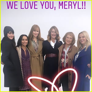 The 'Big Little Lies' Cast Pays Tribute to Meryl Streep on Her 70th Birthday!