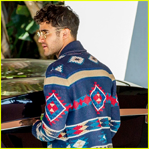 Darren Criss Gets Back to Work in LA After Paris Fashion Shows