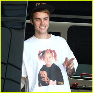 Justin Bieber Wears Another Drew Barrymore T-Shirt Out in LA