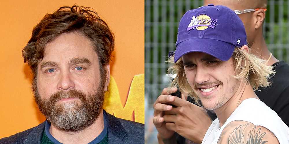 Zach Galifianakis Once Stole Justin Bieber’s Underwear Justin Bieber