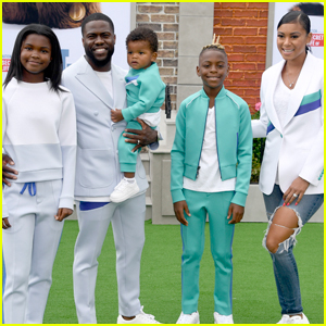 Kevin Hart is Joined by Wife Eniko Parrish & Their Kids at 'Secret Life of Pets 2' Premiere!