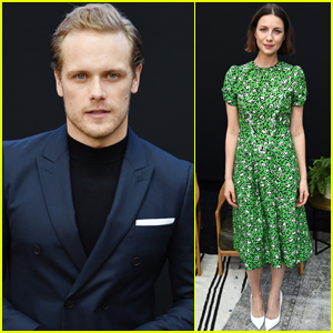 Sam Heughan & Caitriona Balfe Promote ‘Outlander’ at Starz FYC Event