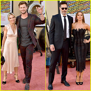 Chris Hemsworth & Sofia Vergara Attend 'Once Upon a Time in Hollywood' Premiere with Their Spouses!