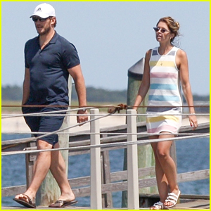 Chris Pratt & Katherine Schwarzenegger Vacation Together With Family in Massachusetts