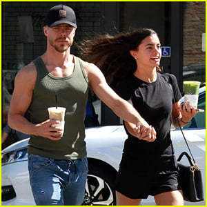 Derek Hough Bares His Biceps While Out With Girlfriend Hayley Erbert