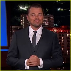 Leonardo DiCaprio, Brad Pitt, & Margot Robbie Interrupt 'Kimmel' on Way to 'Once Upon a Time in Hollywood' Premiere (Video)