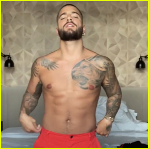 Maluma Dances Shirtless to 'Instinto Natural' in Sexy Video - Watch!