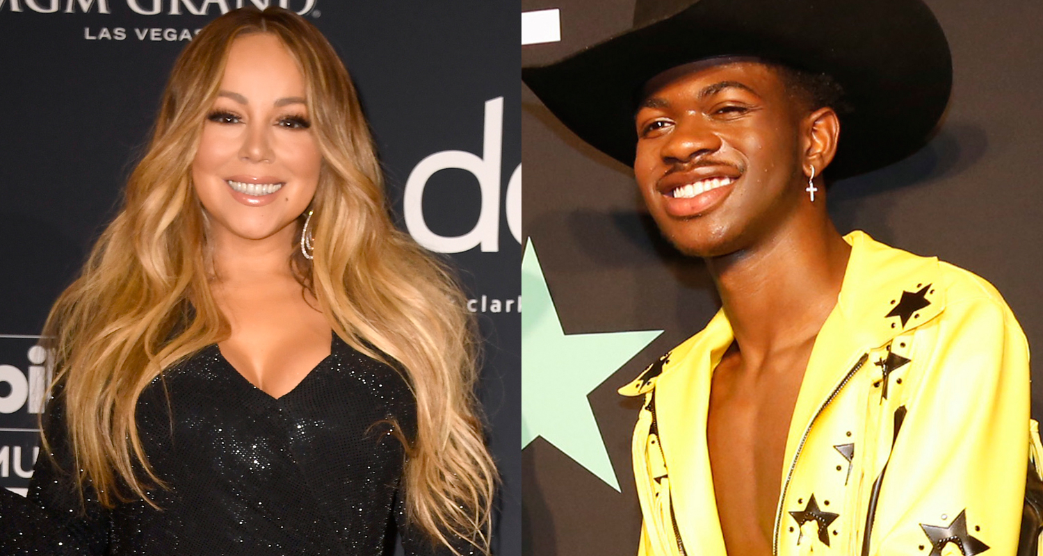 Lil Nas X & Mariah Carey Exchange Messages After He Breaks Her