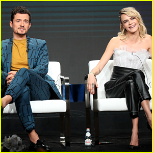Orlando Bloom & Cara Delevingne Talk About 'Carnival Row' & How It Relates to Immigration