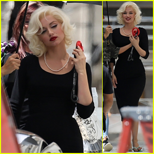 Ana de Armas Gets Into Character as Marilyn Monroe on the Set of 'Blonde' - Get a First Look!