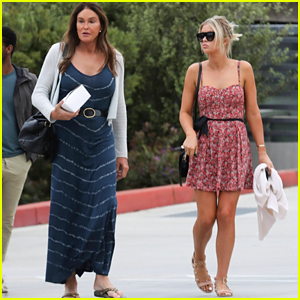 Caitlyn Jenner & Sophia Hutchins Have Lunch Together With Friends in Malibu