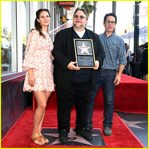 Lana Del Rey & J.J. Abrams Honor Guillermo del Toro at Hollywood Walk of Fame Ceremony!
