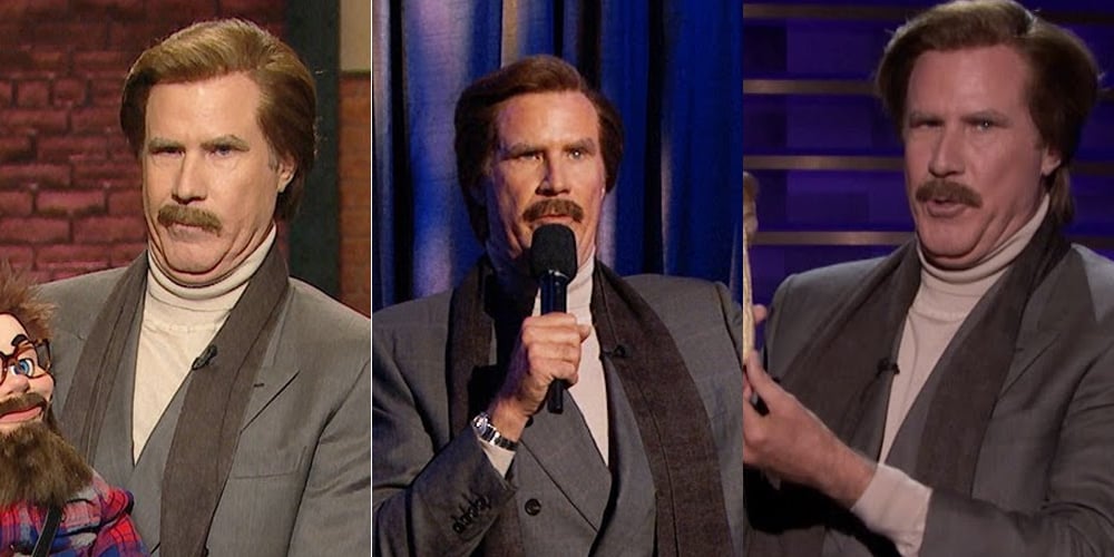 Will Ferrell Plays Ron Burgundy on Every Late Night TV Show Watch