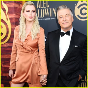 Alec Baldwin is Supported by Daughter Ireland at Comedy Central Roast!