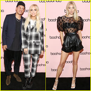 Ashlee Simpson & Evan Ross Help Close Out NYFW at Boohoo Party!