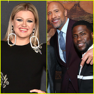Injured Kevin Hart Was Supposed to Be Kelly Clarkson Show's First Guest, So The Rock Stepped In Last Minute