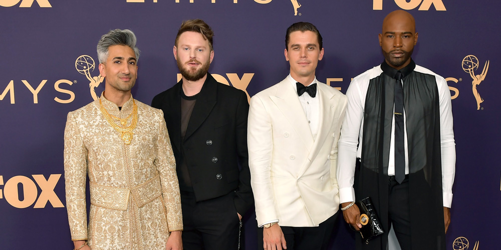 The ‘Queer Eye’ Cast Poses Together on the Red Carpet at Emmy Awards 2019 2019 Emmy Awards