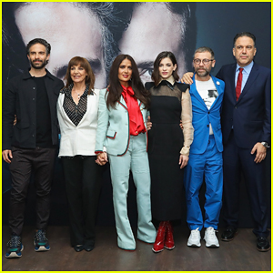 Salma Hayek Presents Netflix Series 'Monarca' in Mexico City - Watch Trailer Here!