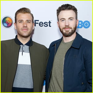 Chris Evans Supports Brother Scott Evans at 'Sell By' Premiere in NYC!