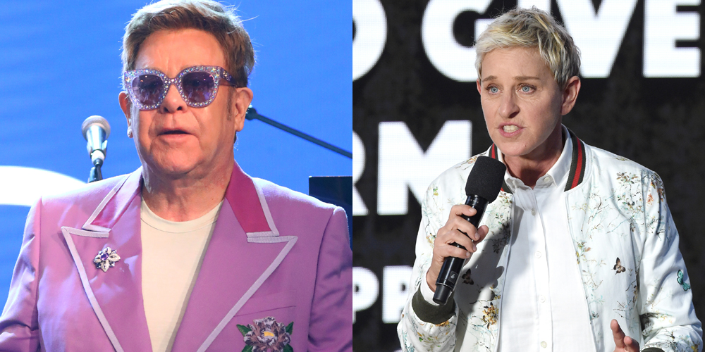 Elton John Defends Ellen DeGeneres’ Friendship With W. Bush