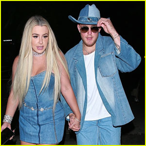 Jake Paul & Tana Mongeau Dressed Up As Justin Timberlake & Britney