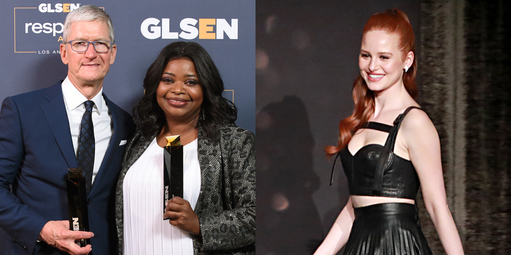Octavia Spencer, Tim Cook, & Madelaine Petsch Are Honored at GLSEN