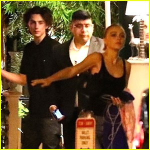 Timothee Chalamet & Lily-Rose Depp Go Out For Late Night Bite