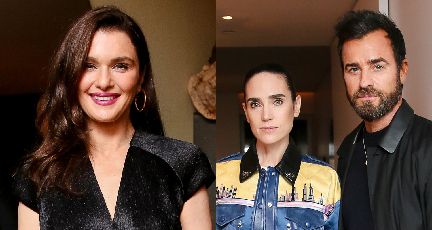 Rachel Weisz Joins Jennifer Connelly & Justin Theroux at T’s Greats