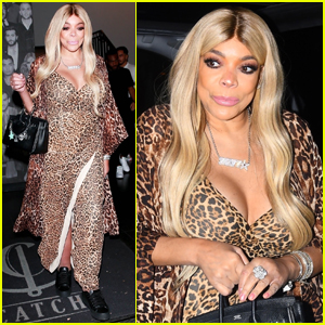 Wendy Williams Rocks Leopard-Print Outfit for Dinner in WeHo