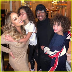 Mariah Carey & Nick Cannon Spend Thanksgiving Together with Their Kids!