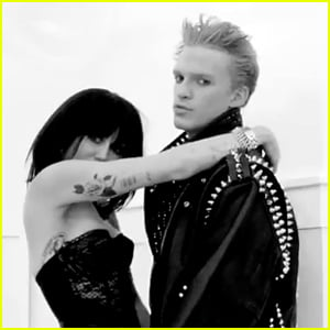 Miley Cyrus & Cody Simpson Make Out in Their Billy Idol & Perri Lister Halloween Costumes