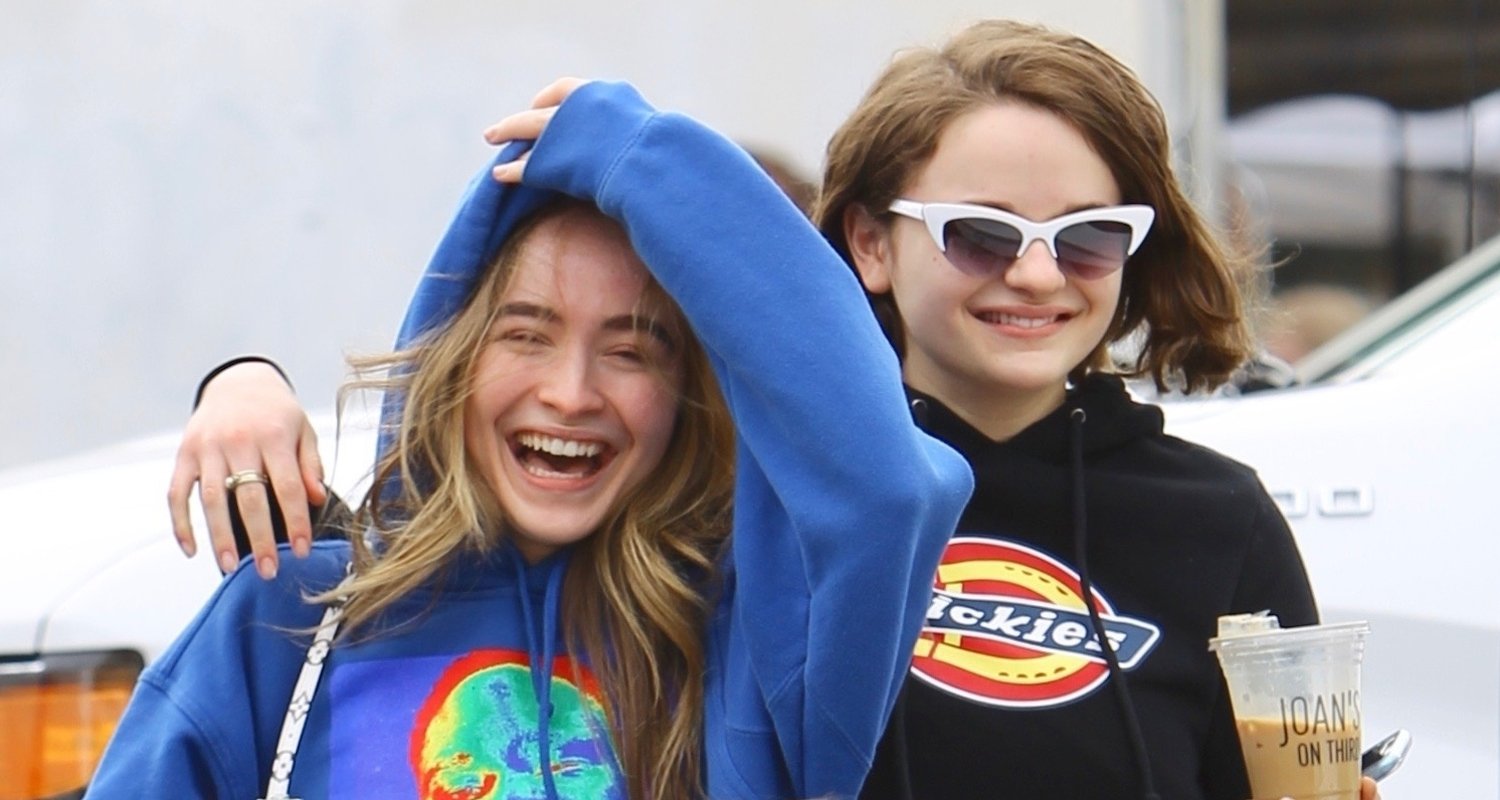 Joey King & Sabrina Carpenter Have Fun After Sunday Brunch | Celebrity