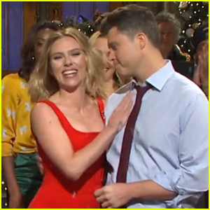 Scarlett Johansson Jokes About Engagement to Colin Jost in 'SNL' Monologue - Watch Now!