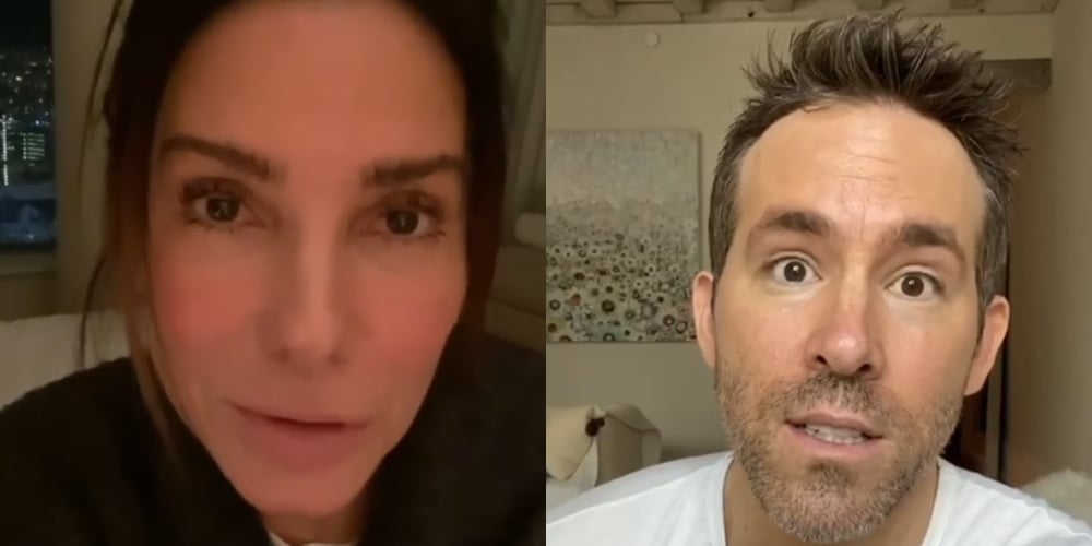 Sandra Bullock & Ryan Reynolds Sing Happy Birthday to Betty White