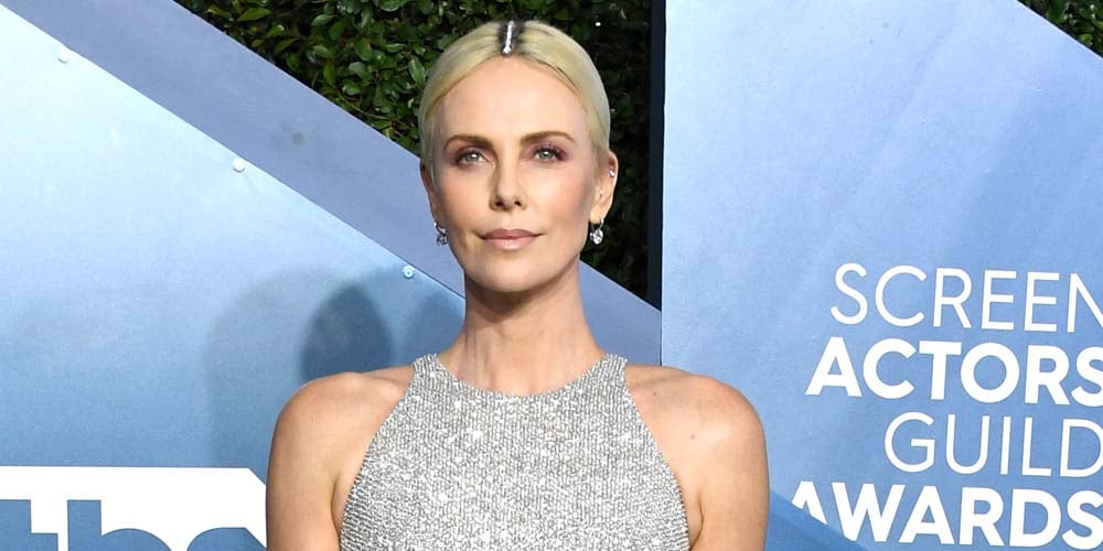 Charlize Theron Wears Diamonds In Her Hair For SAG Awards 2020 2020(02)
