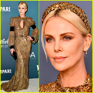 Charlize Theron is a Gold Goddess at Costume Designers Guild Awards 2020
