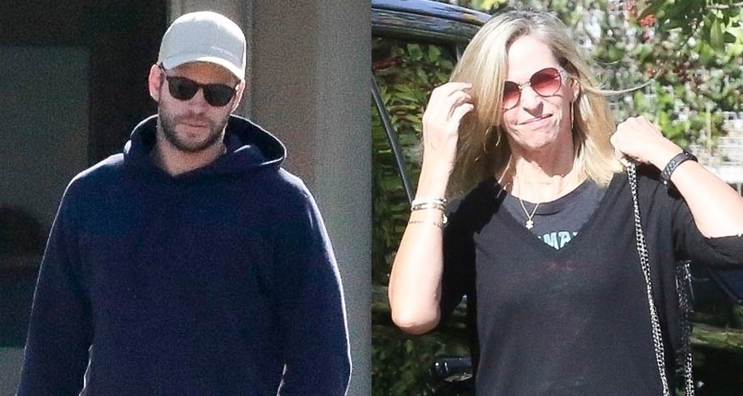Liam Hemsworth & Mom Leonie Enjoy Lunch Outing in Malibu | Leonie