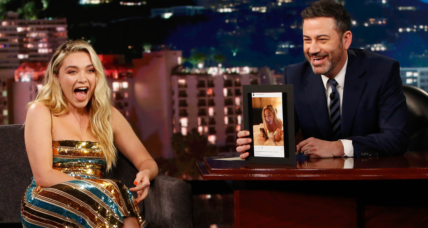 Florence Pugh On Her Oscar Nomination 2020 Reaction Photo: ‘I Actually