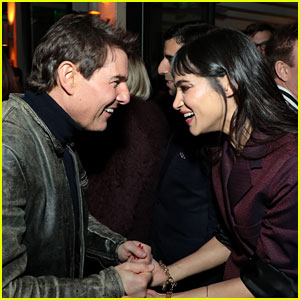 The Mummy's Tom Cruise & Sofia Boutella Reunite at Star-Studded CAA Pre-Oscar Party