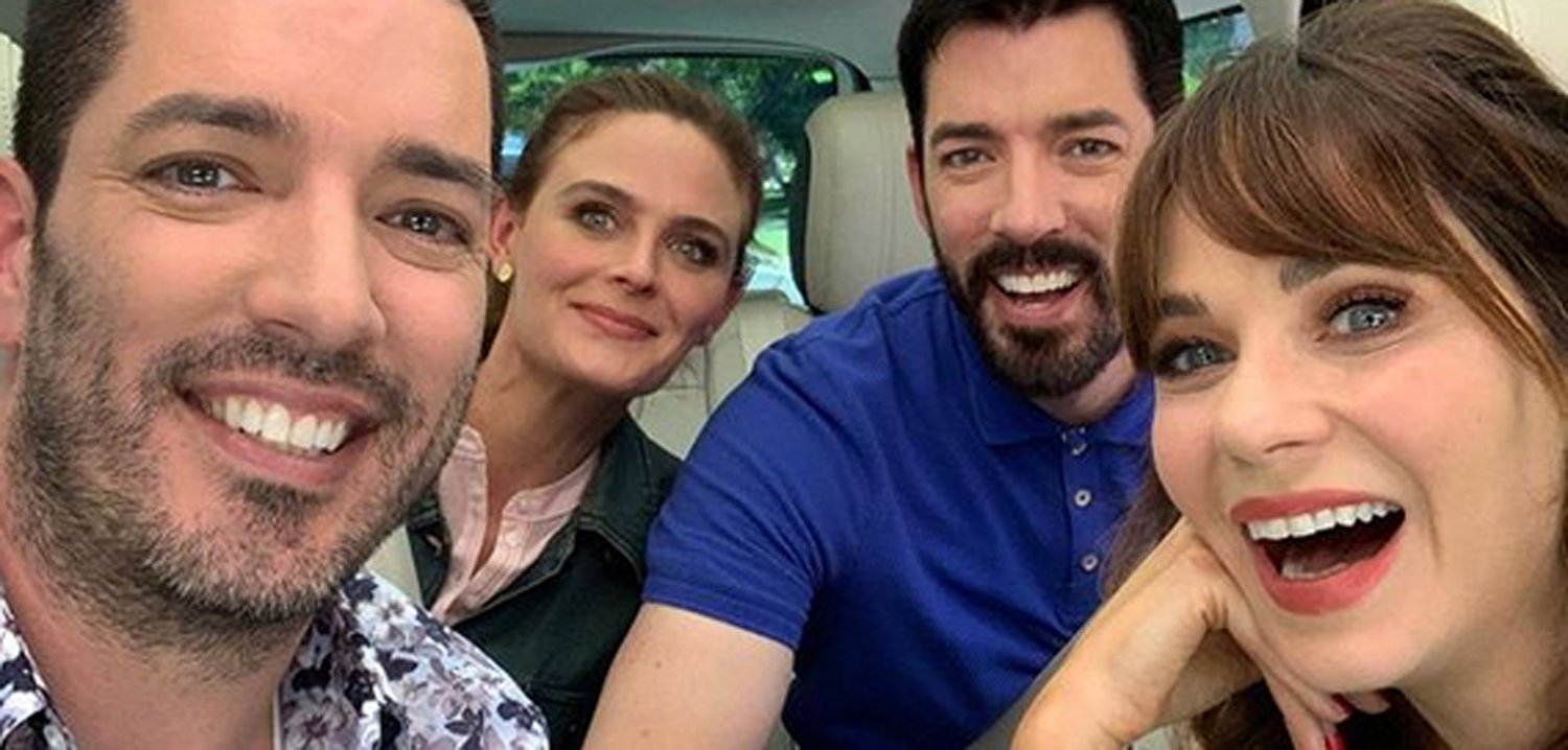 Watch Zooey Deschanel & Jonathan Scott Meet on ‘Carpool Karaoke