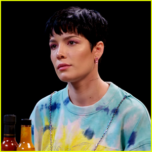 Halsey Opens Up About Relationship With Evan Peters During 'Hot Ones' Interview - Watch! (Video)