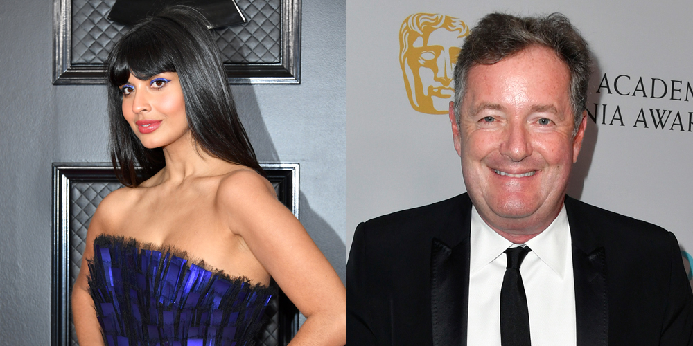 Jameela Jamil Calls Out Piers for Sharing Caroline Flack’s DMs